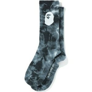 Bape Ape Head Tie Dye Socks Size 8-12 Mens